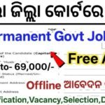 Odisha District Court Group D Recruitment 2025 – Latest Government Jobs